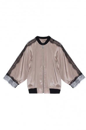 Lace-trimmed bomber jacket, zdjęcie 1 Lace-trimmed bomber jacket od Diesel